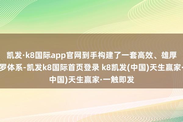 凱發·k8國際app官網到手構建了一套高效、雄厚的通訊網羅體系-凱發k8國際首頁登錄 k8凱發(中國)天生贏家·一觸即發