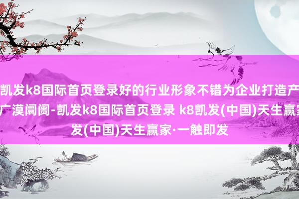 凱發k8國際首頁登錄好的行業形象不錯為企業打造產物形象提供廣漠阛阓-凱發k8國際首頁登錄 k8凱發(中國)天生贏家·一觸即發
